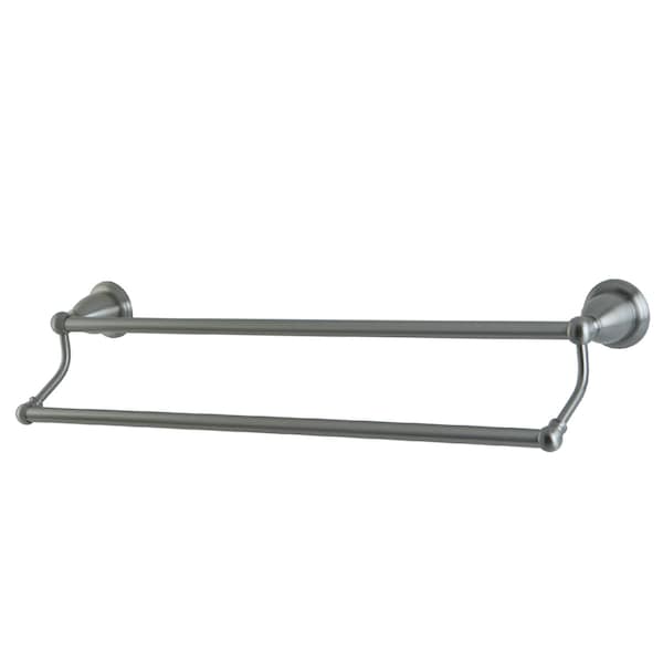 Heritage 24" Dual Towel Bar, Brushed Nickel